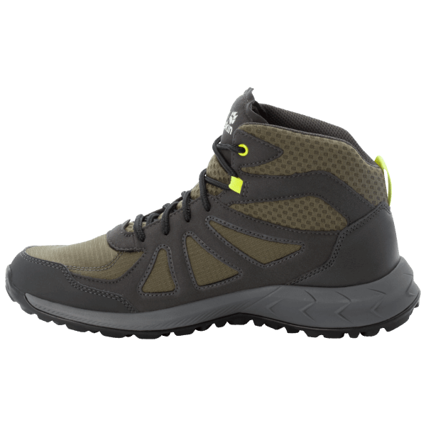 Kaki-groen Jack Wolfskin Oorsprong Bos 2 Texapore Mid M