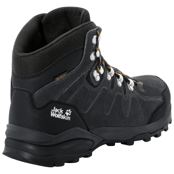 Fantoom-potige Gele Xt Heren Refugio Texapore Mid Best Jack Wolfskin