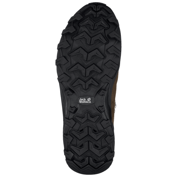Nieuwe Heren Refugio Texapore Mid Jack Wolfskin Bruin-phantom