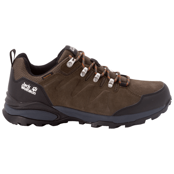 Fashion Heren Refugio Texapore Low Kaki-phantom Jack Wolfskin