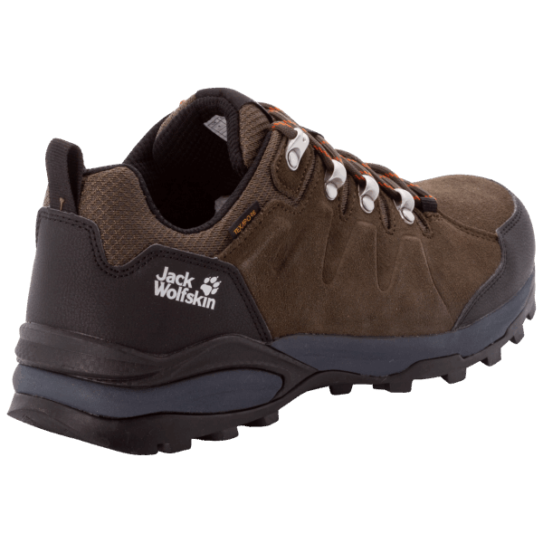 Fashion Heren Refugio Texapore Low Kaki-phantom Jack Wolfskin