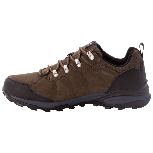 Fashion Heren Refugio Texapore Low Kaki-phantom Jack Wolfskin