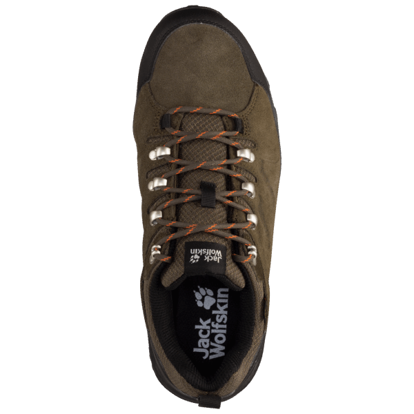 Fashion Heren Refugio Texapore Low Kaki-phantom Jack Wolfskin