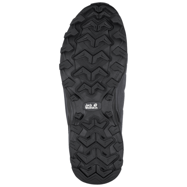 Collections Jack Wolfskin Heren Refugio Texapore Laag Grijs-zwart