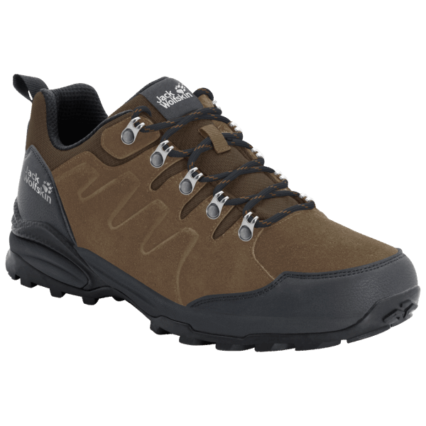 Origin Brown-phantom Jack Wolfskin Heren Refugio Texapore Laag