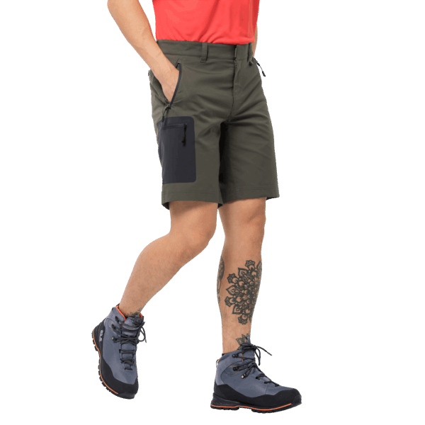 Jack Wolfskin Origin Grape Leaf Active Trainingsshort Voor Heren