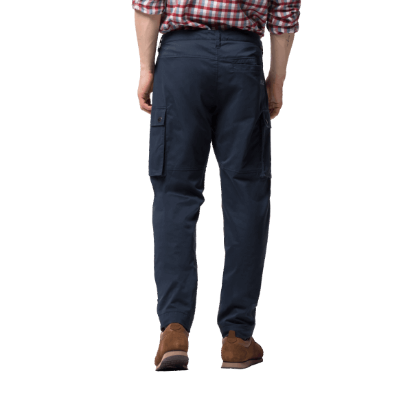 Origin Jack Wolfskin Nachtblauwe Arctic Road Gevoerde Cargobroek Voor Heren