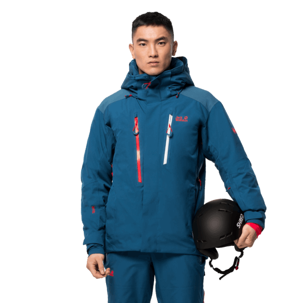 Heren Snow Summit Jas Origin Dark Cobalt Jack Wolfskin