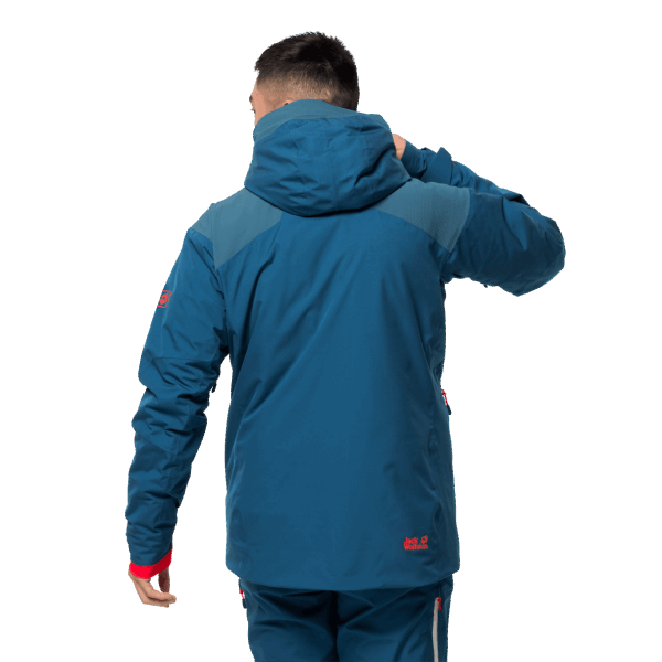 Heren Snow Summit Jas Origin Dark Cobalt Jack Wolfskin