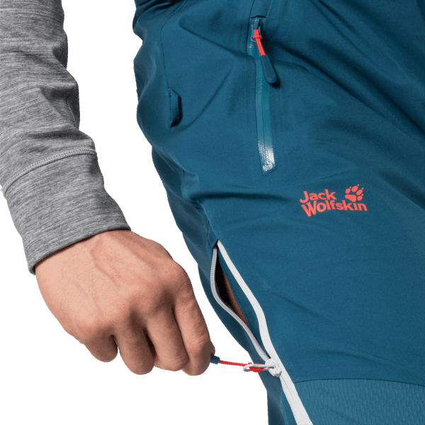 Jack Wolfskin Donkere Kobalt Heren Solitude Bergbroek Merk