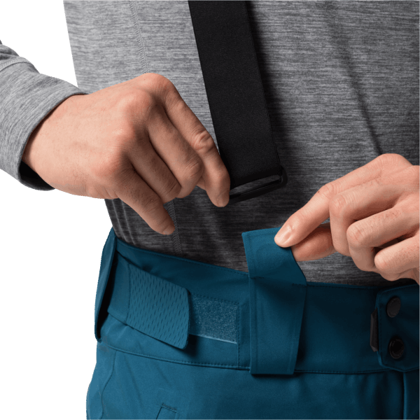 Jack Wolfskin Donkere Kobalt Heren Solitude Bergbroek Merk