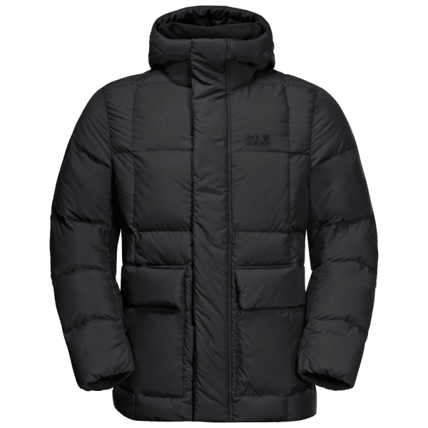 Zwarte Collectie Jack Wolfskin Bevroren Meer Jas Voor Heren