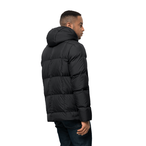 Zwarte Collectie Jack Wolfskin Bevroren Meer Jas Voor Heren