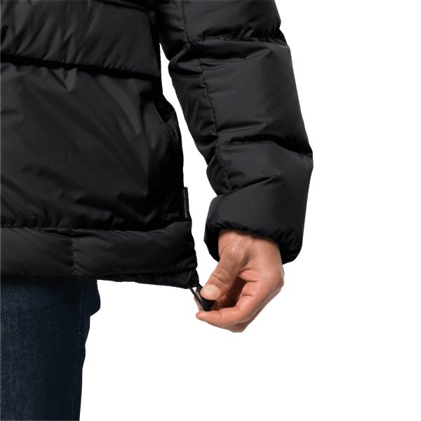 Zwarte Collectie Jack Wolfskin Bevroren Meer Jas Voor Heren