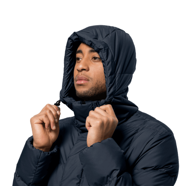 Night Blue Collecties Bevroren Meer Jas Jack Wolfskin Voor Heren