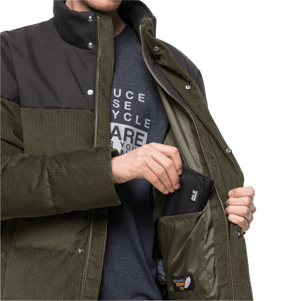 Bonsai Groen Natuur Corduroy Jack Voor Heren Origins Jack Wolfskin