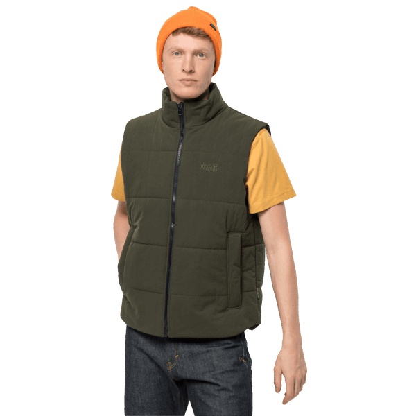 Merk Heren White Frost Vest Jack Wolfskin Bonsai Groen