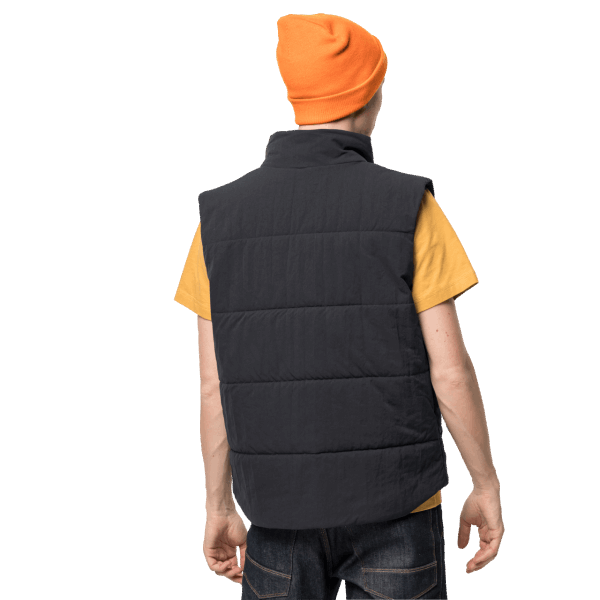 Merken Heren White Frost Vest Black Jack Wolfskin