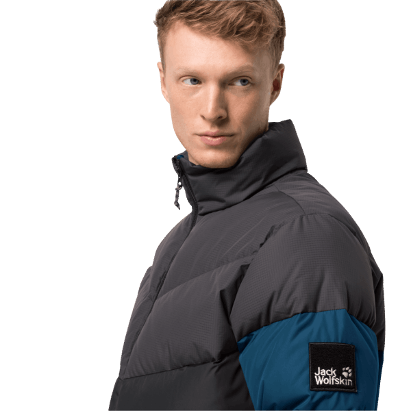 Origineel Jack Wolfskin Poseidon Blauw Heren 365 Onverschrokken Donsjack