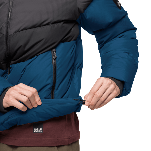Origineel Jack Wolfskin Poseidon Blauw Heren 365 Onverschrokken Donsjack