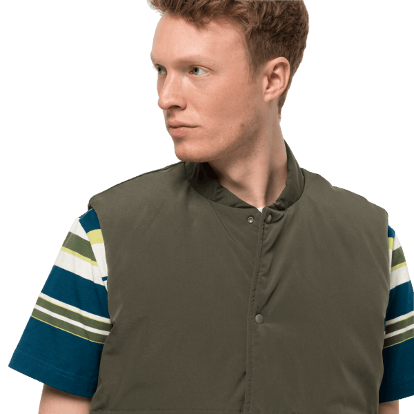Nieuwe Druiveblad Heren 365 Onverschrokken Vest Jack Wolfskin