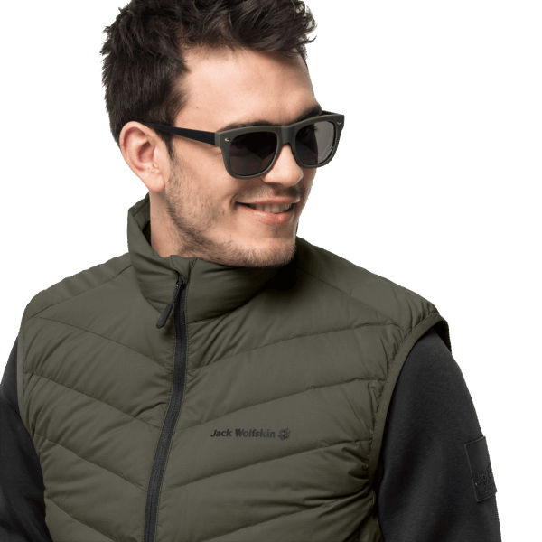 Heren Atletisch Vest Jack Wolfskin Origin Grape Leaf