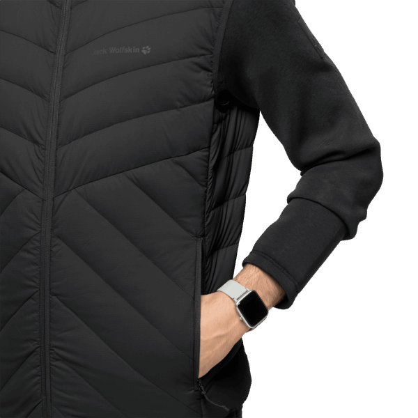 Heren Atletisch Vest Black Jack Wolfskin Origins