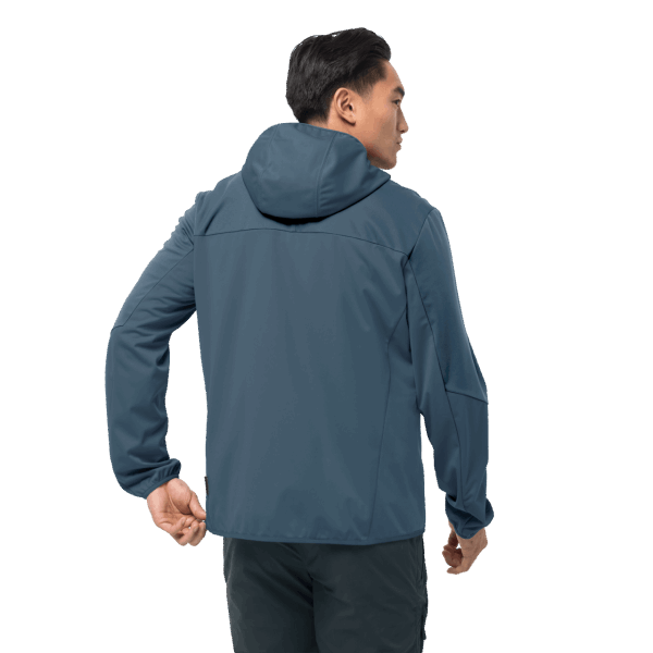 Heren Go Hike Softshell Merken Jack Wolfskin Orion Blauw