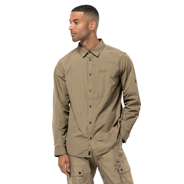 Sand Dune Lakeside Oprolbaar Herenoverhemd Jack Wolfskin Original