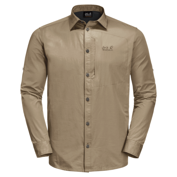 Sand Dune Lakeside Oprolbaar Herenoverhemd Jack Wolfskin Original