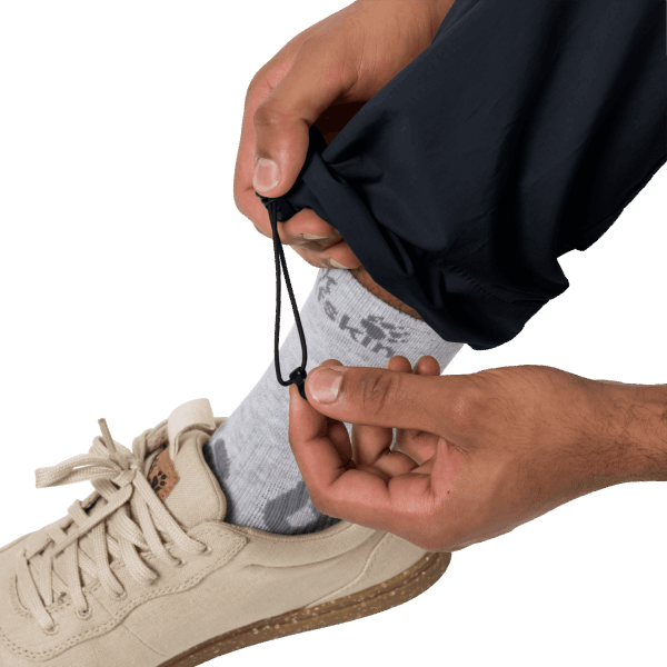 Nieuwe Heren Tanami Pant Night Blue Jack Wolfskin
