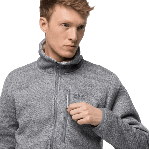 Fashion Robson Fjord Jas Jack Wolfskin Leigrijs