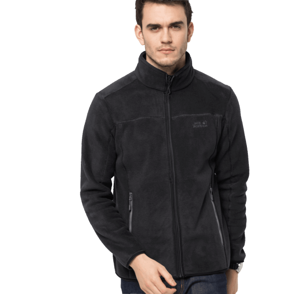 Origins Black Jack Wolfskin Moonshine Altis Fleecejack Voor Heren