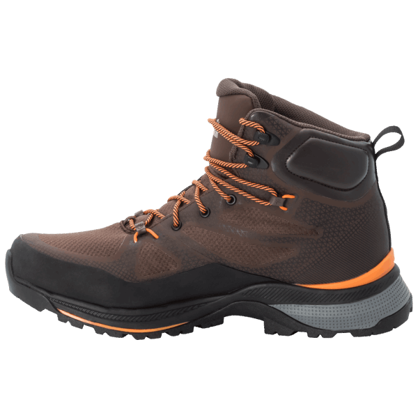 Beste Mokka-oranje Force Striker Texapore Midjack Wolfskin Voor Heren