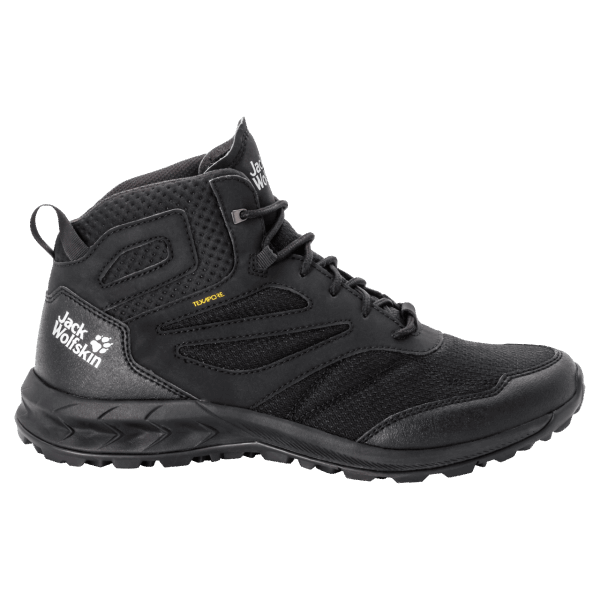 Heren Bosheren Texapore Midden Zwarte Collecties Jack Wolfskin