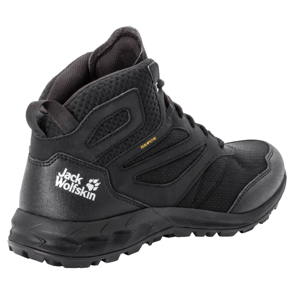 Heren Bosheren Texapore Midden Zwarte Collecties Jack Wolfskin