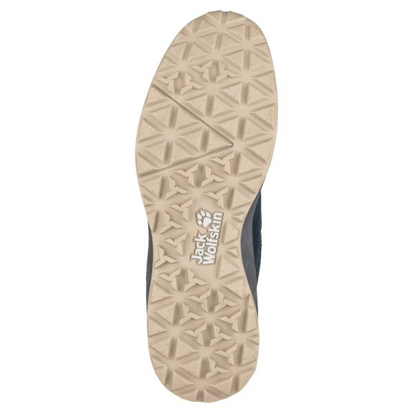 Woodland Texapore Mid Origin Jack Wolfskin Donkerblauw-lime Heren