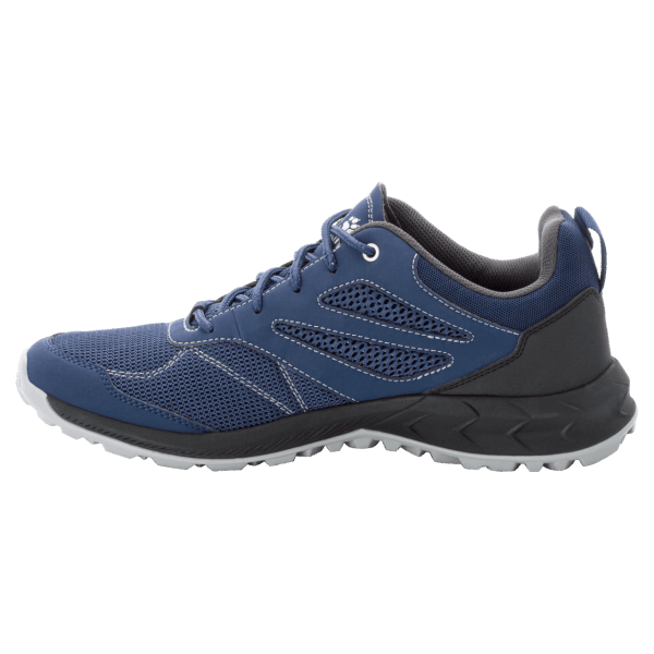 Jack Wolfskin Donkerblauw-phantom Brand Mannen Bos Vent Laag