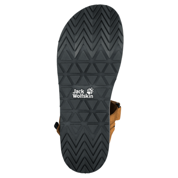 Jack Wolfskin Lichtbruin-lichtgrijze Outfresh Herensandaal Merken