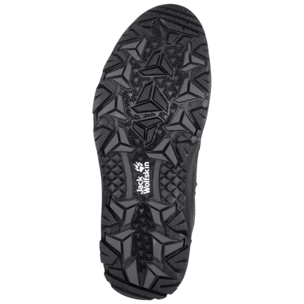 Jack Wolfskin Heren Vojo 3 Wt Texapore Mid Phantom-zwart Best