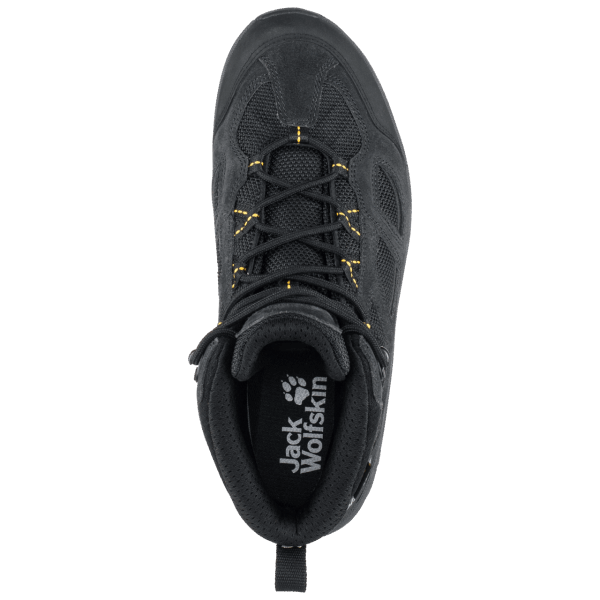 Jack Wolfskin Heren Vojo 3 Texapore Mid New Zwart-potig Geel Xt