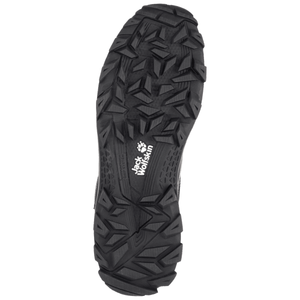 Donkerblauw-grijze Jack Wolfskin Heren Downhill Texapore Lage Collectie