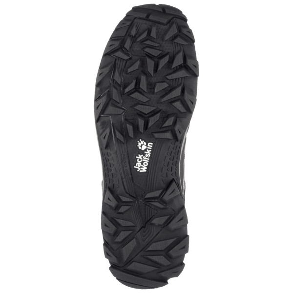 Donkerblauwgrijze Heren Downhill Texapore Mid Brand Jack Wolfskin