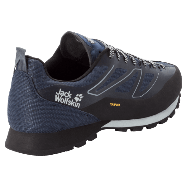 Brands Heren Scrambler 2 Texapore Low Jack Wolfskin Donkerblauw-grijs