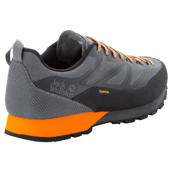 Hot Jack Wolfskin Zwart-oranje Heren Scrambler 2 Texapore Laag