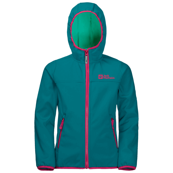 Bay Blue Jack Wolfskin Collections Fourwinds-jack Voor Kinderen