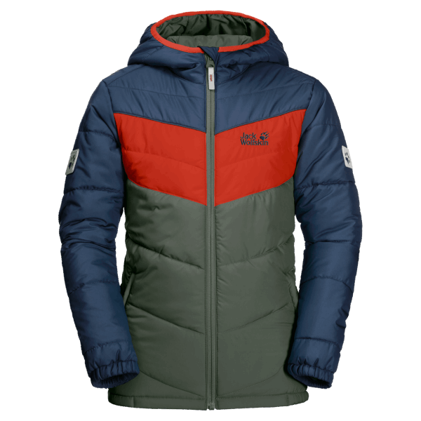 Collectie Tijm Groen Jack Wolfskin Drie Heuvels Kinderjack