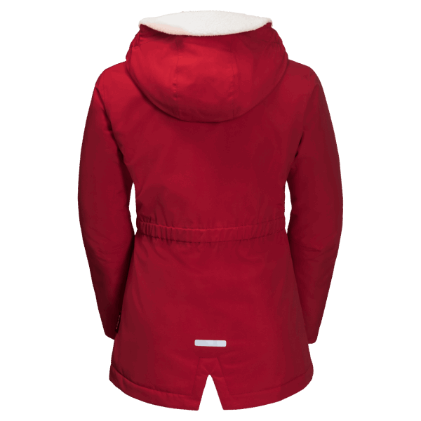 Jack Wolfskin Indisch Rood Knus Berenjack Voor Meisjes Nieuw