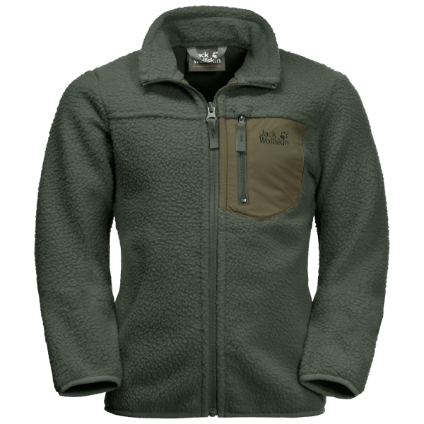 Jack Wolfskin Ice Cloud Jacket Voor Kinderen Origin Thyme Green