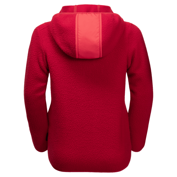 Jack Wolfskin Jack Wolfskin Indian Red Kinderjack Met Capuchon Voor Kinderen